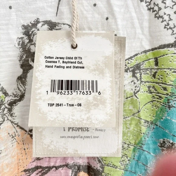 Magnolia Pearl "Child Of Cosmos" Tee Top 2841 In True NWT - Picture 4 of 5